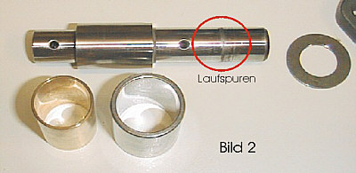 Exzenterwelle der Hydraulikpumpe